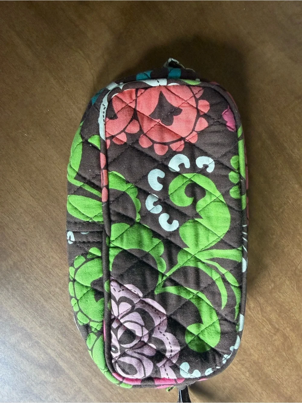 Vera Bradley GUC Lola makeup cosmetic case with mirror